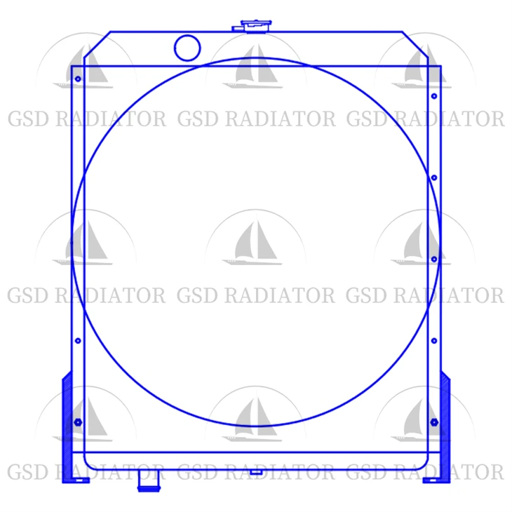 Lonking LG850N Loader Radiator